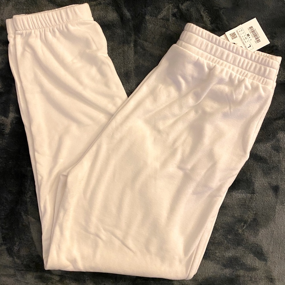 Zara white sweatpants/joggers